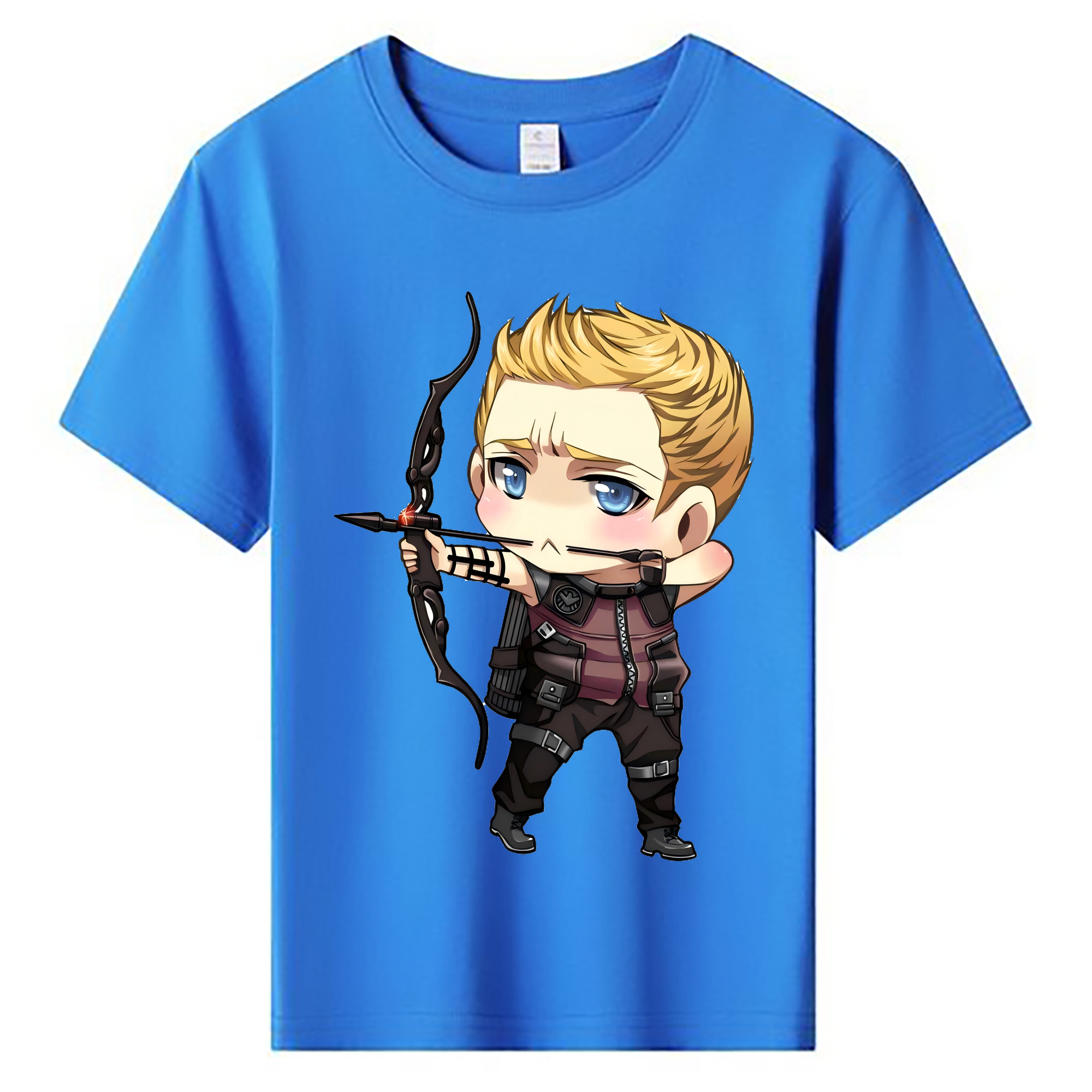 （画像用） アベンジャーズ The Avengers 綿100％キッズTシャツ（フロントプリント）